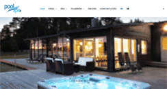 Desktop Screenshot of poolspa.fi